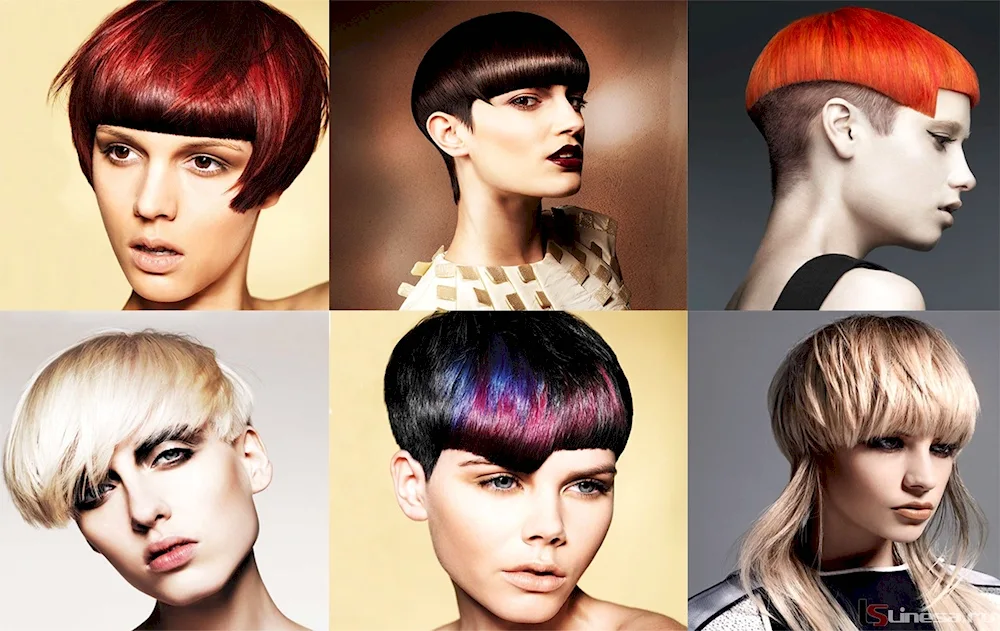 Geometric hairstyles