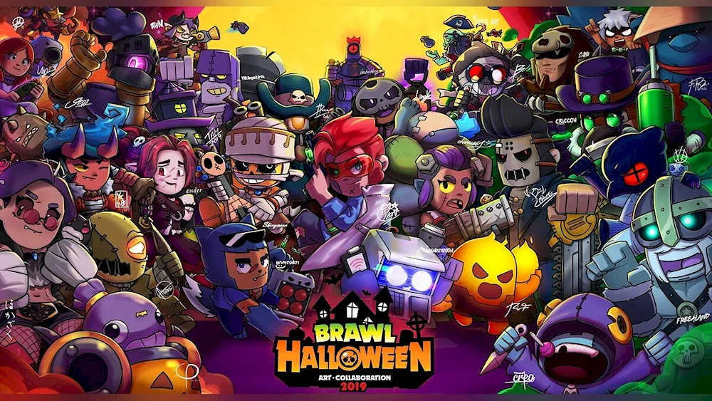 Brawl Stars Heroes Sandy and Gene Brawl Stars