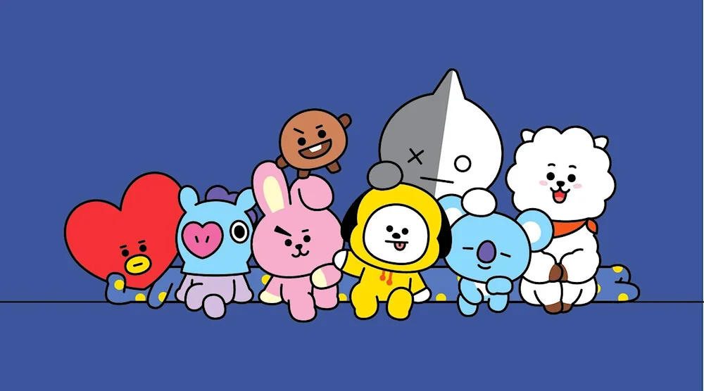 BTS characters bt21