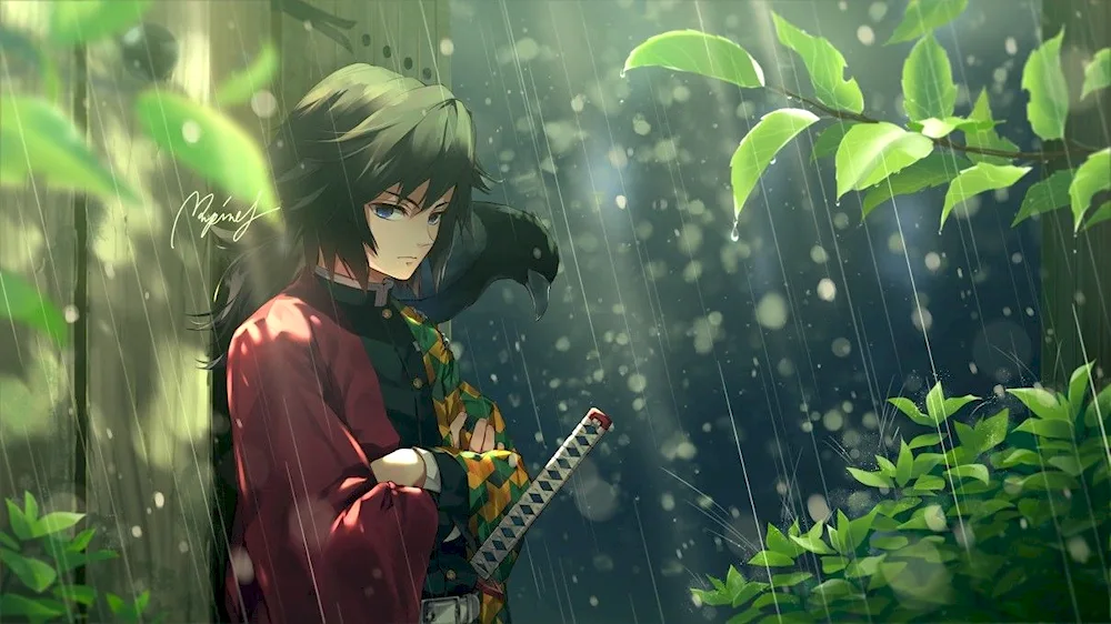 Giyu Tomioka anime