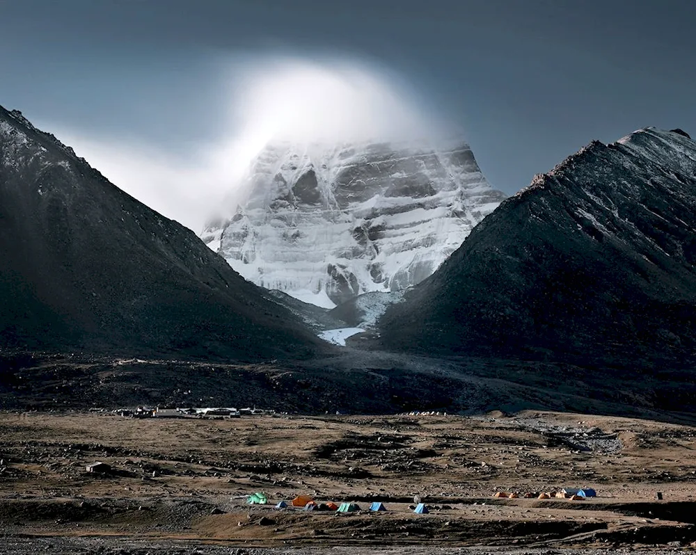 Sacred Mount Kailas in Tibet