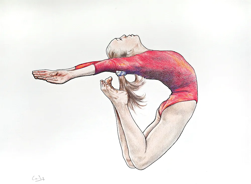 Sports drawing pencil