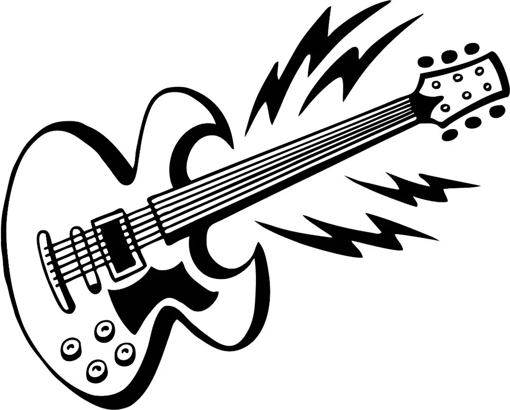 Guitar sketching