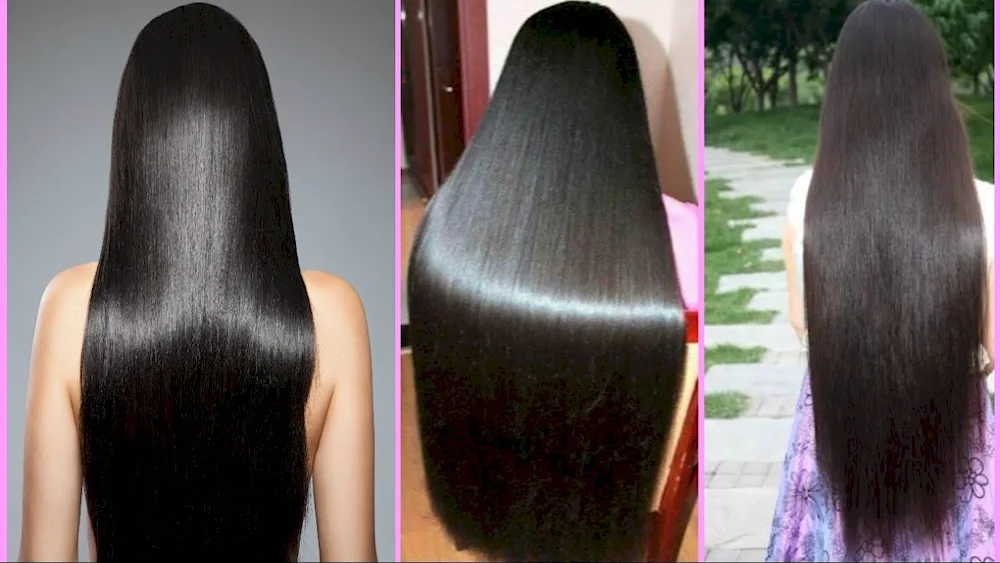 Silky silky smooth hair