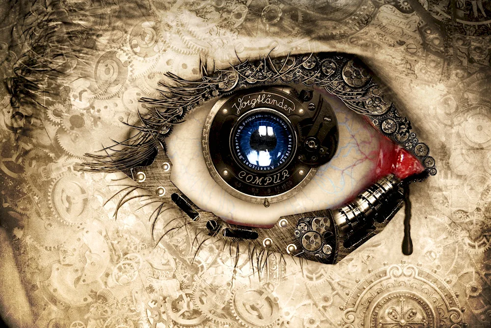 Steampunk eye