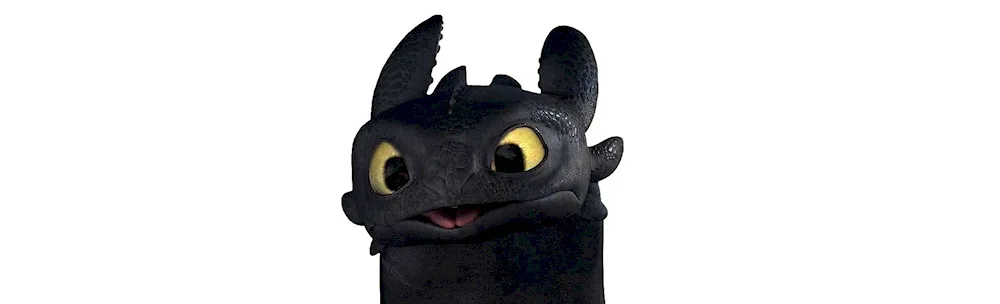 Toothless dragon eyes