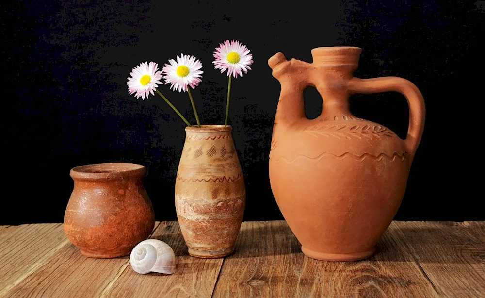 Still Life Caravaggio Pitcher