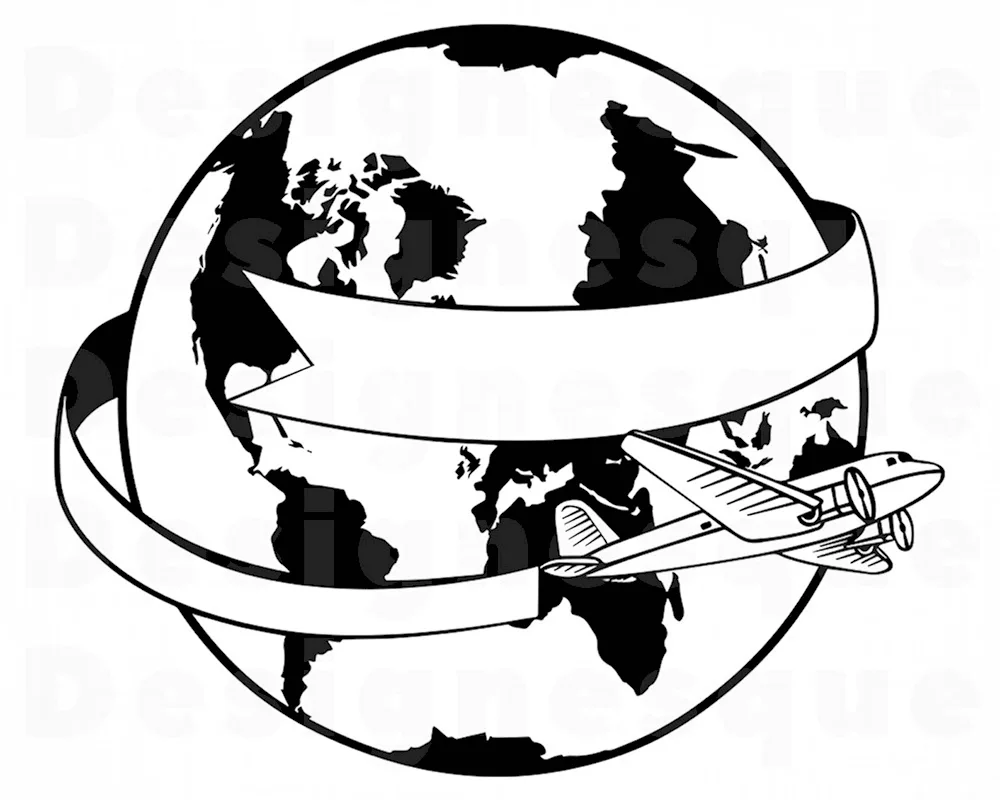 Earth Pencil Drawing