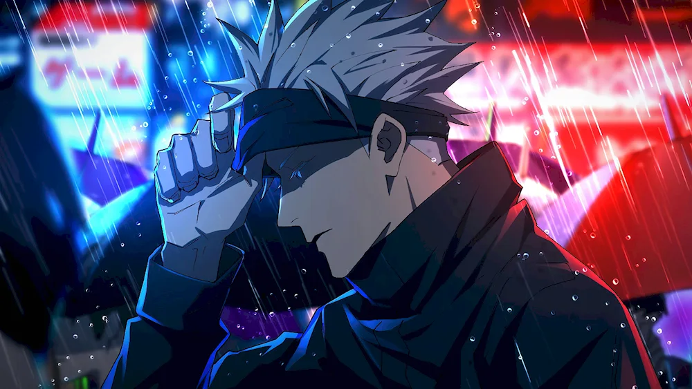 Godjo Satoru's magic battle avu