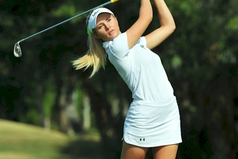 Golfer Lucy Robson