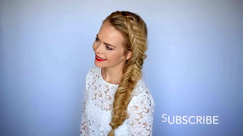 Dutch half-crown braid