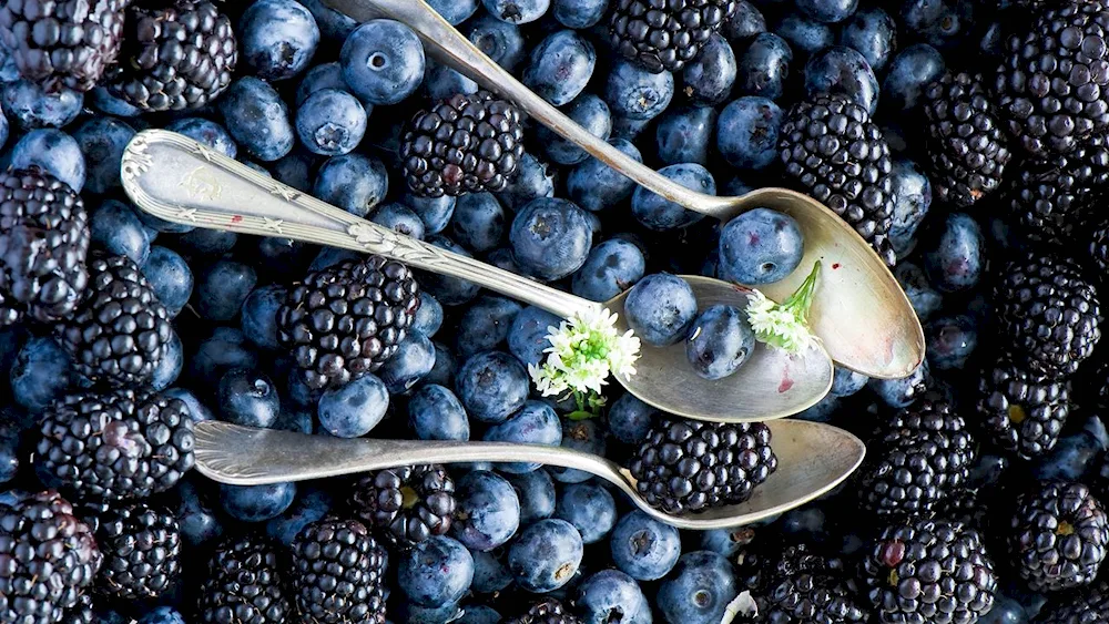 Blue fruit
