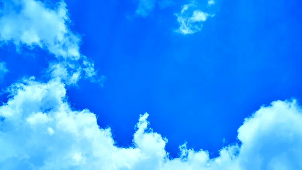 Sky with clouds