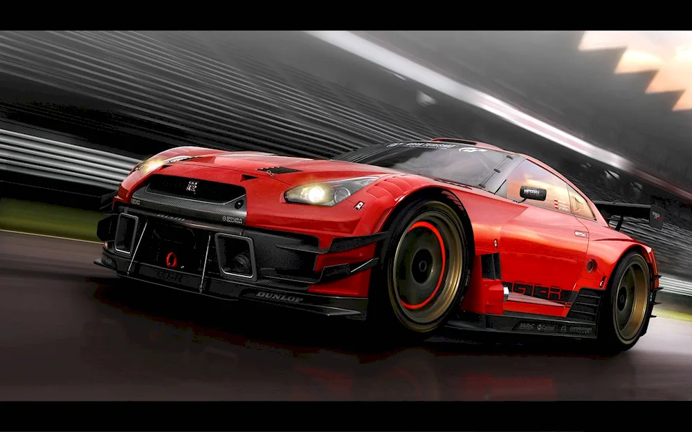 Racing Nissan GTR