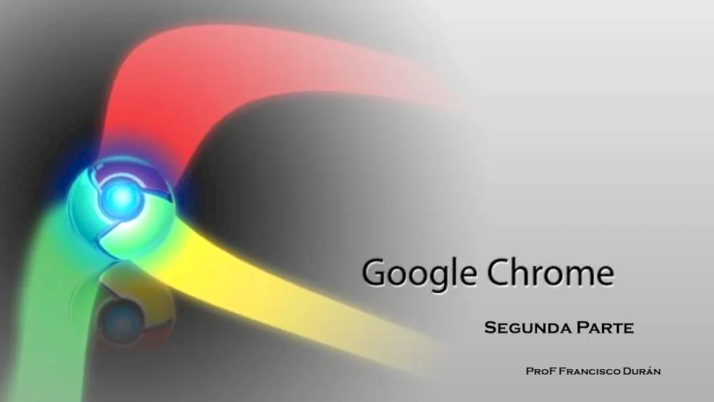 Google logo on black background