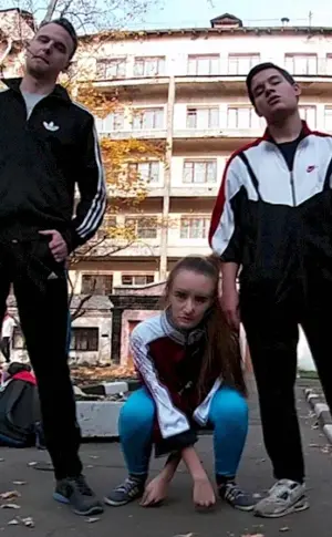 Gopniks of the 90‘s in Adidas