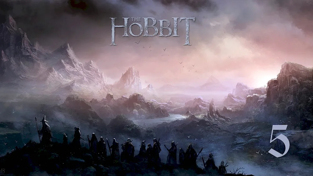 Gandalf Frodo Aragorn The Hobbit The Battle of the Five Hosts The Hobbit The Unexpected Journey Gandalf