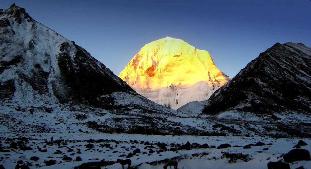 Kailas Mountain in Tibet