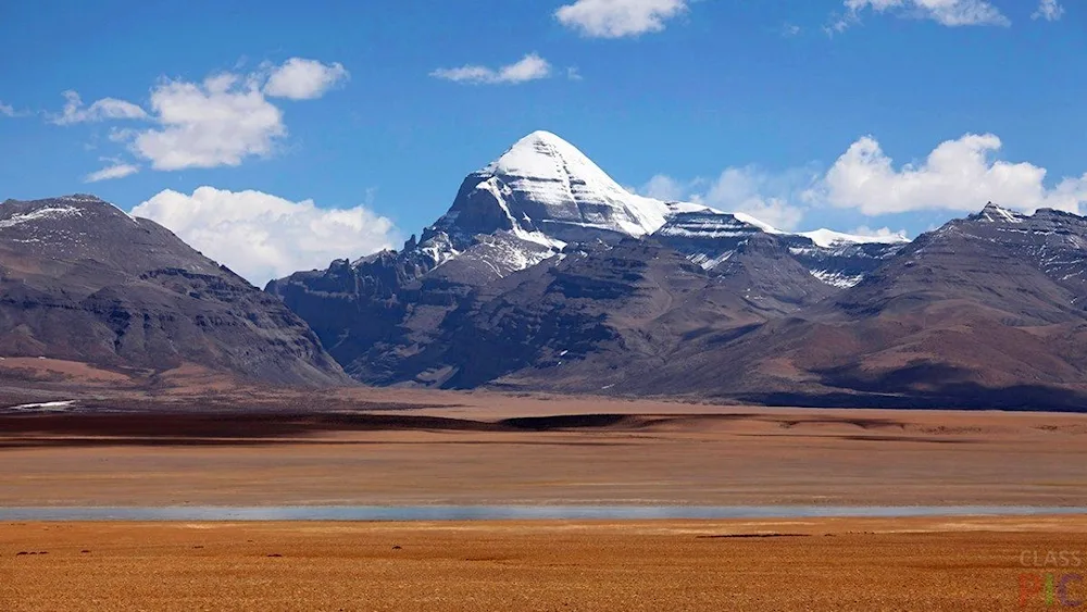 Mount Kailas swastika