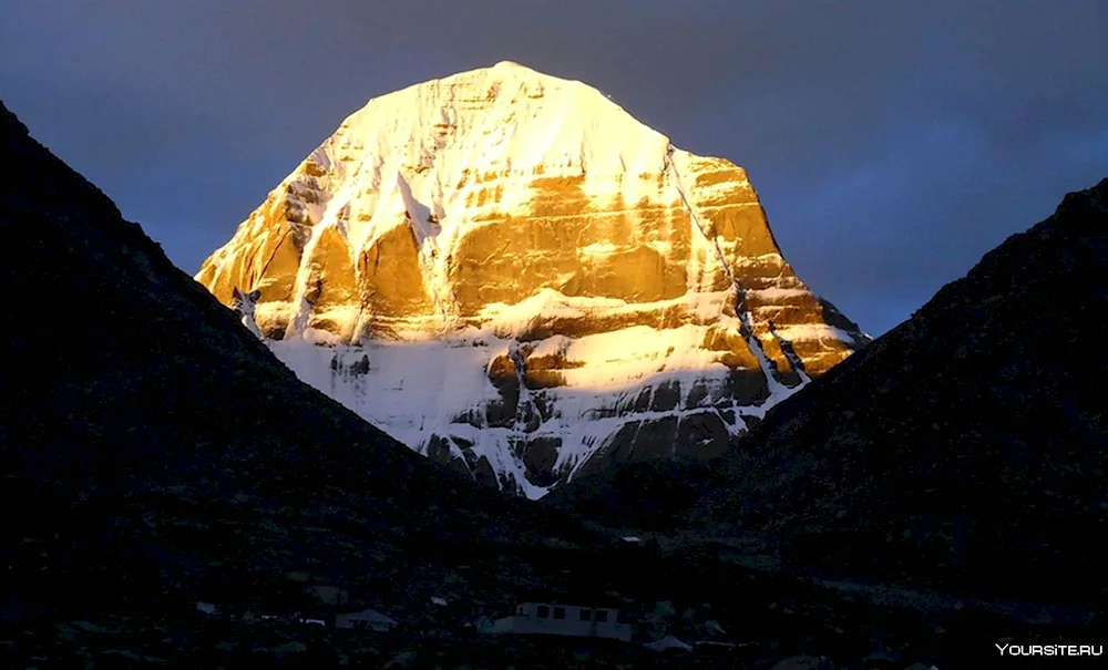 Shiva Kailas Mountain in Tibet