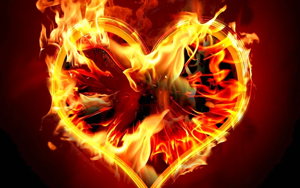 Fiery heart