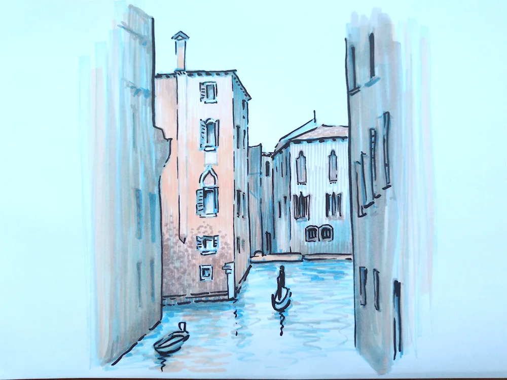 City drawing