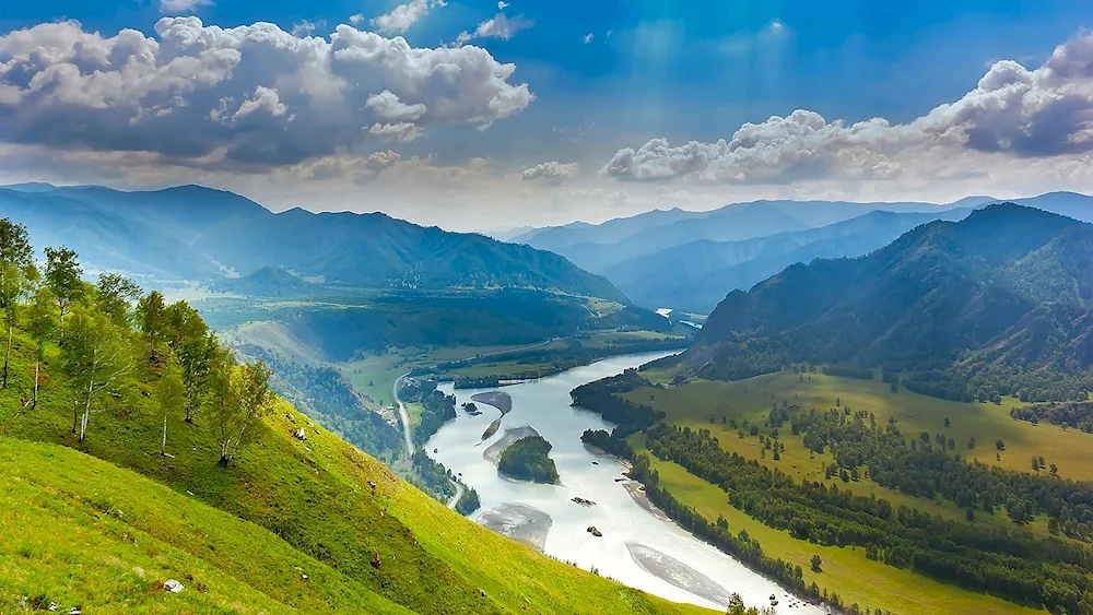 Altai Mountains Katun