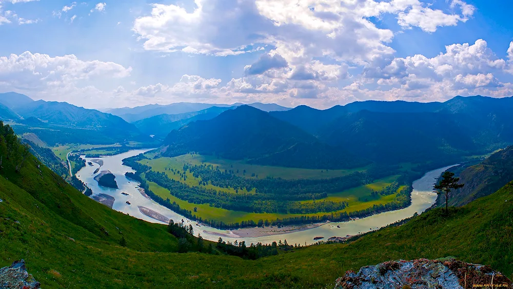 Altai Mountains Katun