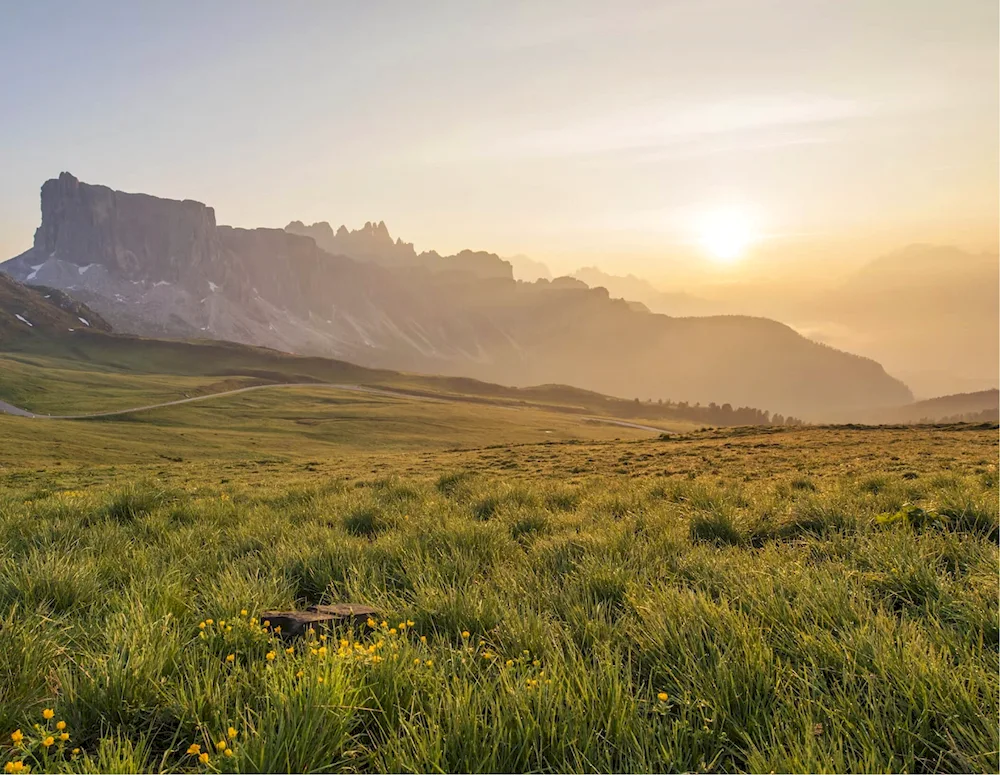 The steppe plains of the Crimea