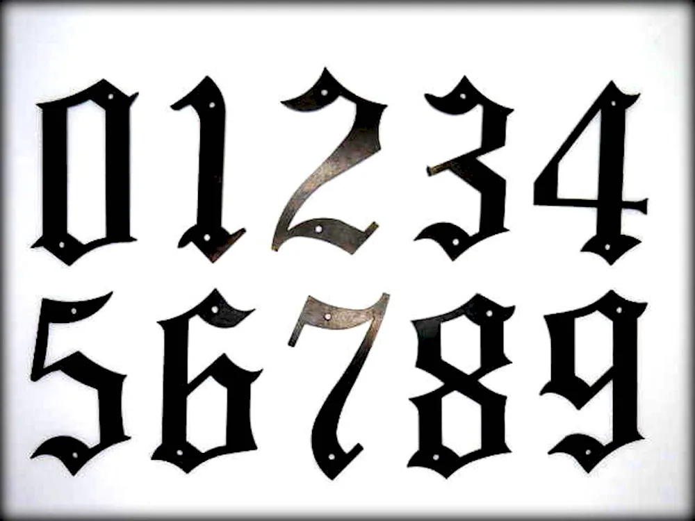 Tattoo numbers