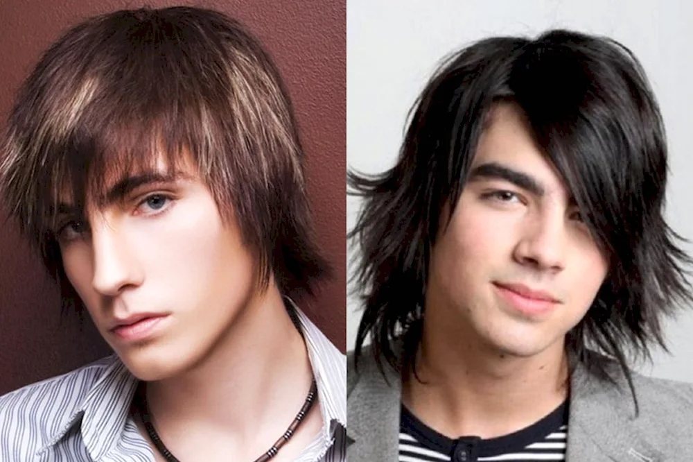 Graduated bob for men