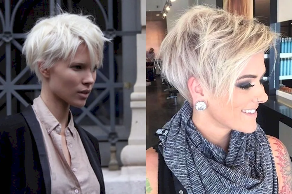 Pixie undercut