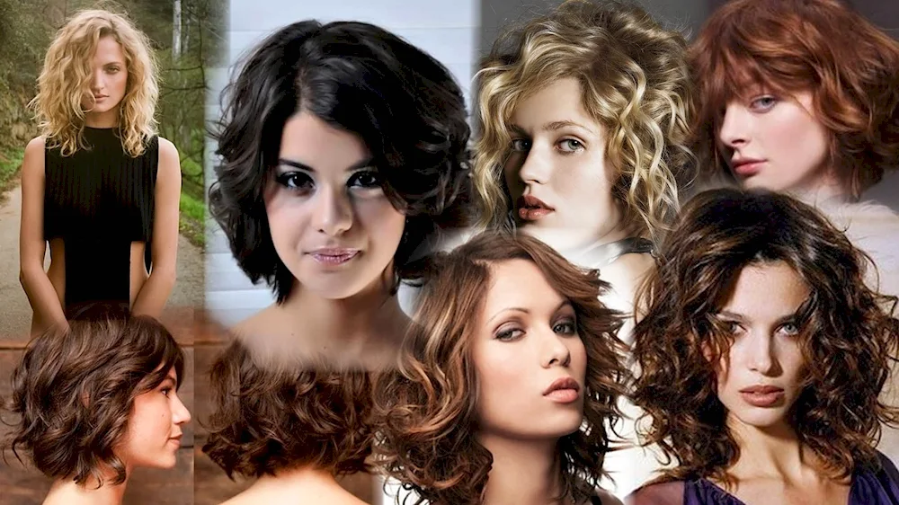 Curly bob