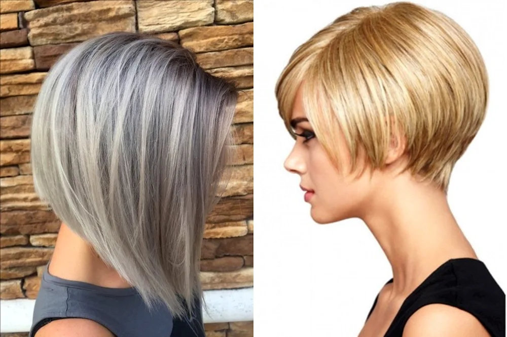 Graduated ash bob