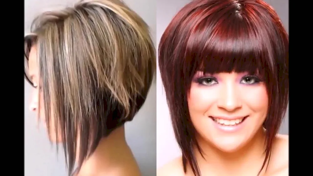 Graduated Bob Kaskad Garson or graduated bob.