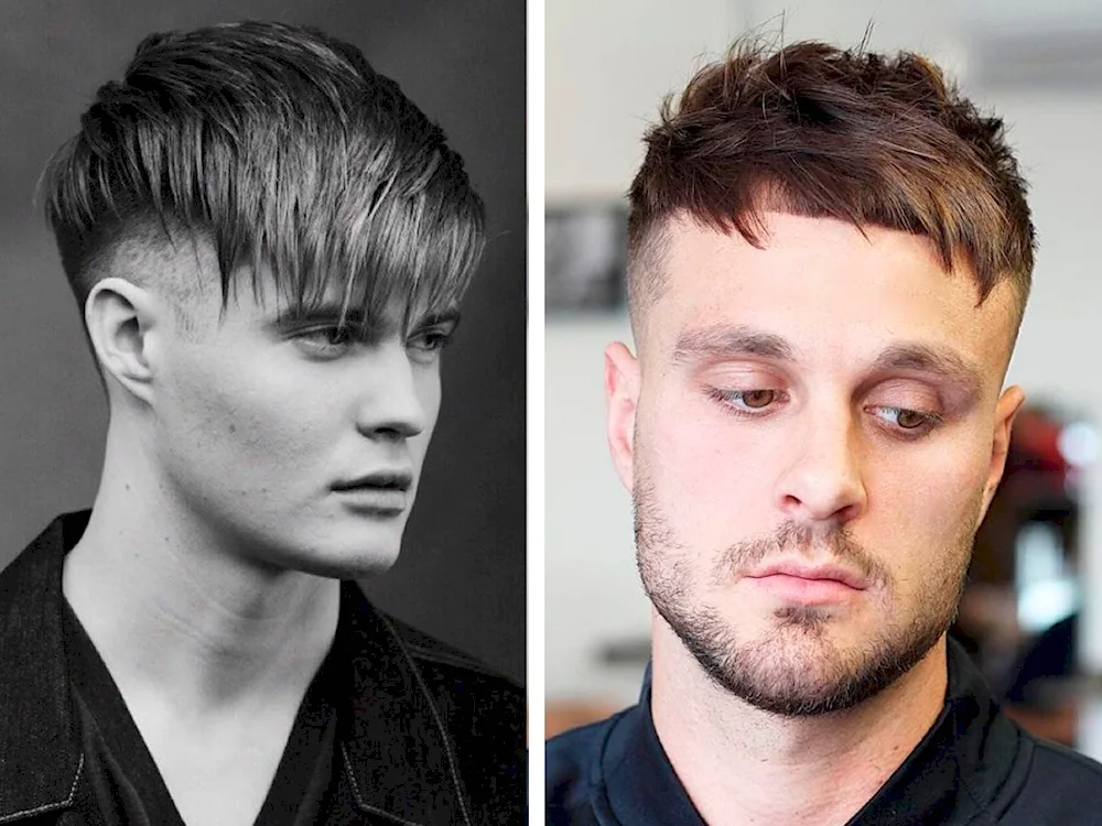 Fade haircut. canadian