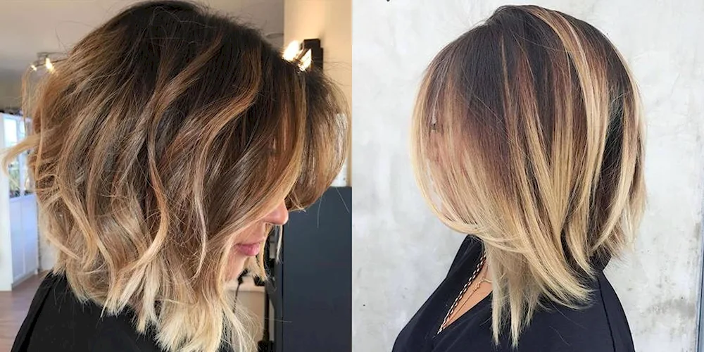 Kare Shag Balayage