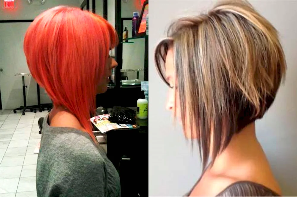 Gradirovannoe bob bob haircut for medium graduated