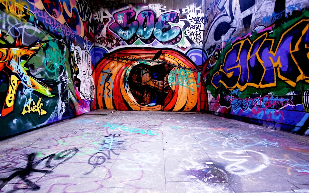 Graffiti on the wall