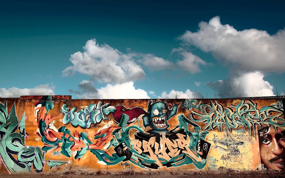 Graffiti on the wall