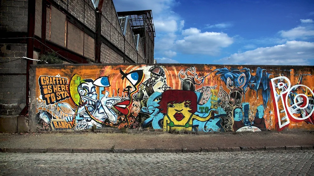 Graffiti on the wall