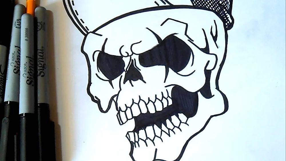Graffiti drawings