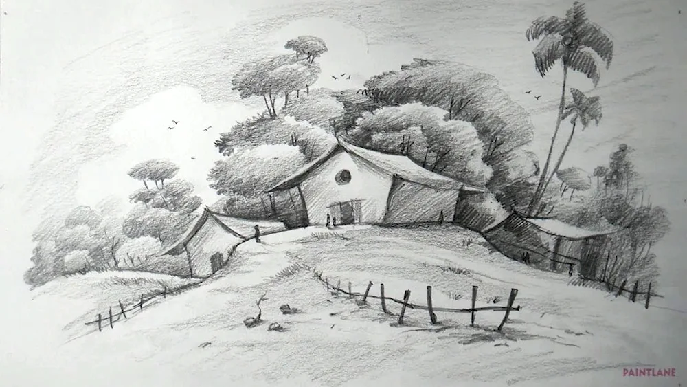 Graphic landscape
