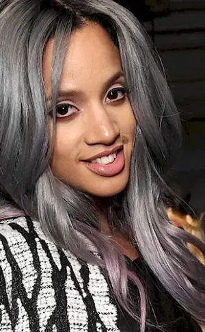 Graphite hair colour