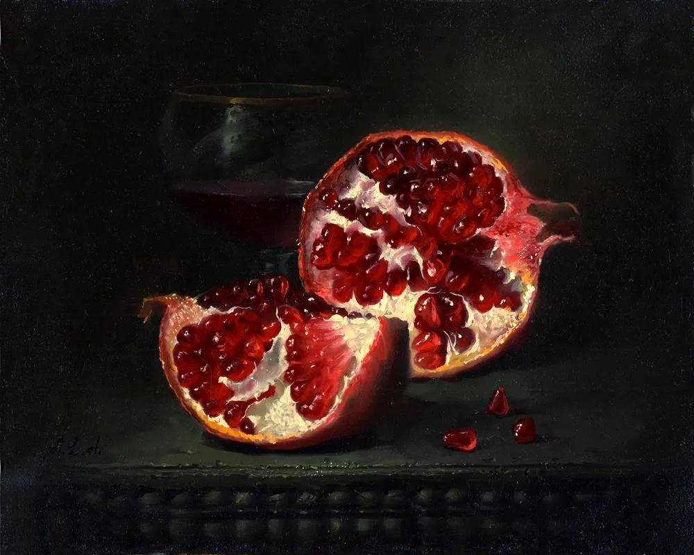 Pomegranate Antonov Alexei painting
