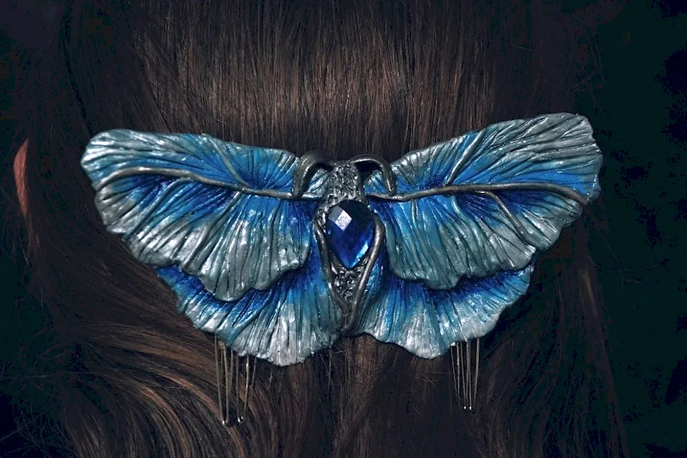 Butterfly hairbrush