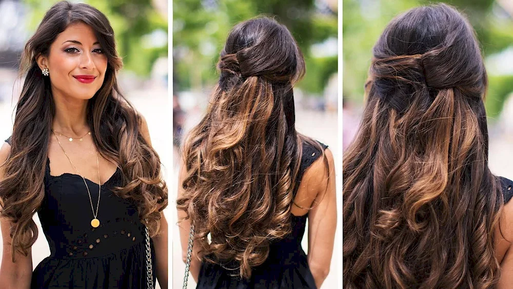 Ariana Grande loose hair