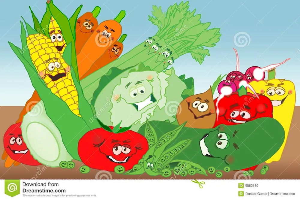 Vegetable garden for children