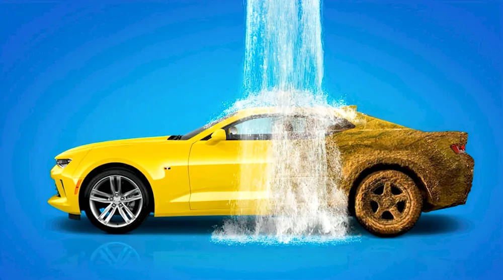 Car wash splash