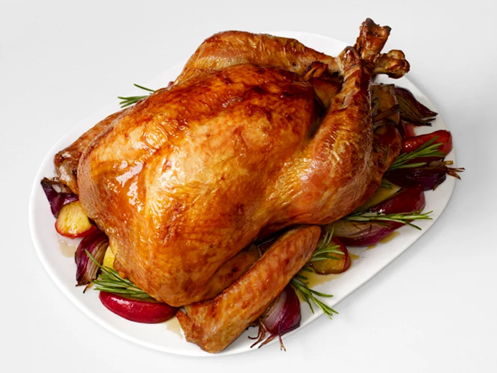 Tandoori turkey